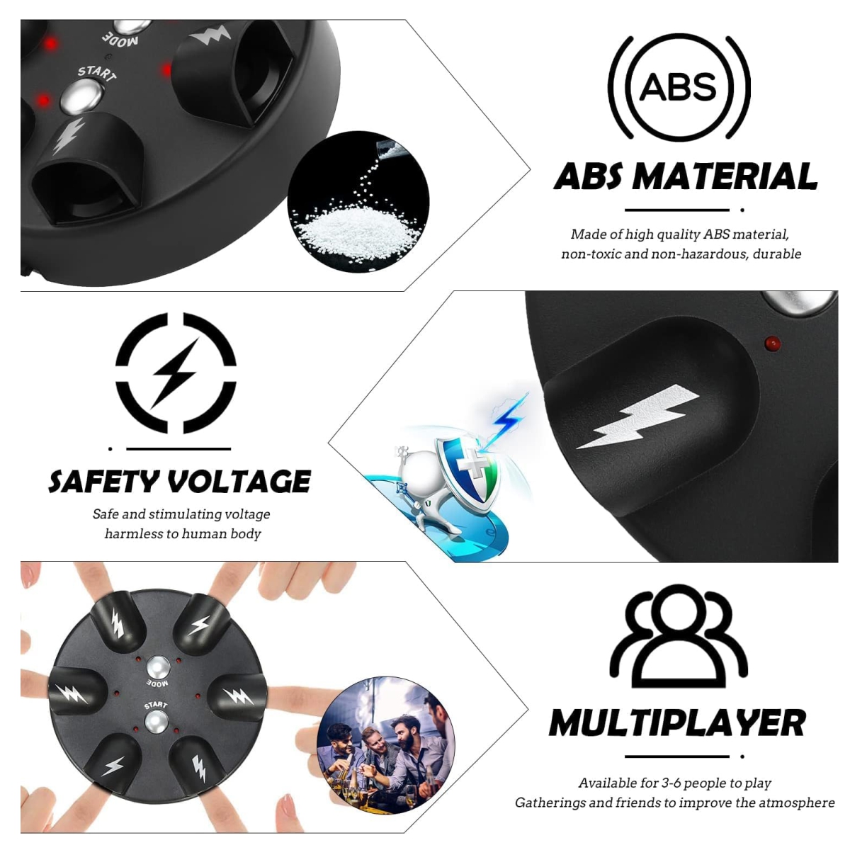 Juego Detector De Mentiras 6 Jugadores